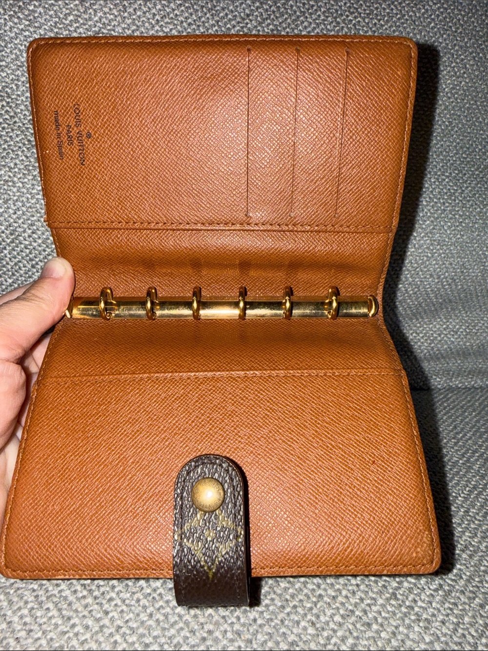 Louis Vuitton Monogram Canvas PM Agenda Cover Authentic CA0968 - Picture 10 of 14